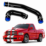 AutoCore Parts Cummins Diesel Radiator Silicone Hose Black Compatible with 2003-2010 Dodge Ram 5.9L 6.7L | Direct Replacement | 4.5mm | 3 ply