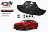 AutoCore Parts Front Engine Splash Shield Case Guard Under Cover with Screw Hardware Compatible with 2021-2025 Kia K5 | Direct Replacement | 29110L3000 | 29110-L3000