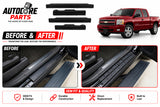 AutoCore Parts Fleetside Bed Rocker Panels Fit for 2007-2014 Compatible with Chevrolet Silverado | GMC Sierra Truck 6.5ft Panel Protector Guard Cover