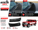AutoCore Parts Windshield Wiper Cowl Vent Grille Cover Panels Kit Compatible with 1999-2007 F250 F350 Super Duty | 2000-2005 Ford Excursion | Direct Replacement | 3C3Z-25022A68-AAA 4C3Z-25022A69-AAA