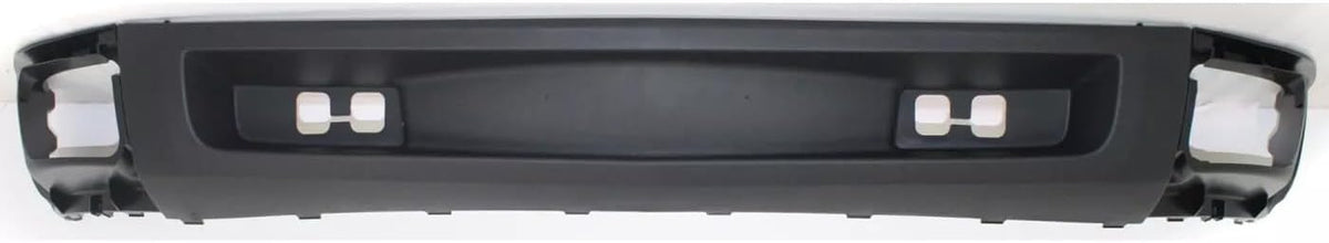 AutoCore Parts Front Bumper Chrome + Lower Valance Textured + End Caps + Fog Lights Right & Left Side for Chevrolet Silverado 2500HD 3500HD 2007-2010 | Direct Replacement
