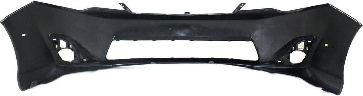 AutoCore Parts Front Bumper Cover Primed + Lower Grille + Fog Light Cover Set Textured Compatible with 2012-2014 Toyota Camry | Direct Replacement | TO1036128 TO1000378 TO1039147 TO1038147