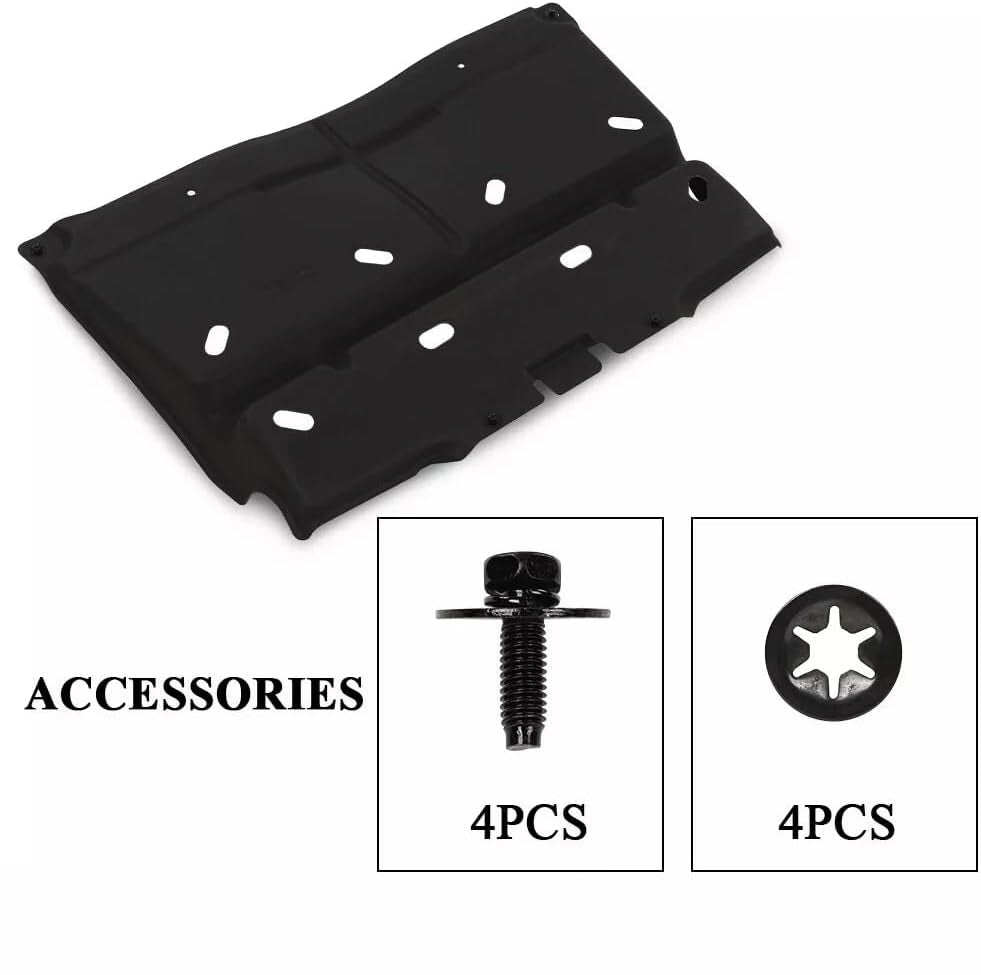 AutoCore Parts Front Engine Splash Shield Guard Under Cover Compatible with 2018-2024 Ford F-150 | Direct Replacement | ML3Z-7222-D | JL3Z-7222-C