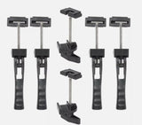 AutoCore Parts 4PCS Universal Replace Parts Fit for Hard | Soft Folding Tonneau Cover Rear Clamps