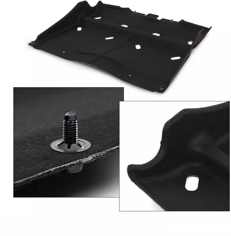 AutoCore Parts Front Engine Splash Shield Guard Under Cover Compatible with 2018-2024 Ford F-150 | Direct Replacement | ML3Z-7222-D | JL3Z-7222-C