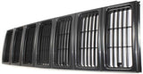 AutoCore Parts Front Header Panel Thermoplastic + Grille + Headlight Door Bezel Compatible with 1997-2001 Jeep Cherokee | Direct Replacement | CH1220115 CH1200208 CH2513157 CH2512157 55055233AF
