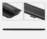 AutoCore Parts Weatherstrip Seal Window Sweep 2 PCS Left and Right Compatible with 1994-2005 Chevy S10 Blazer GMC Jimmy Sonoma | Direct Replacement | Black Pair | 6038475 6038476