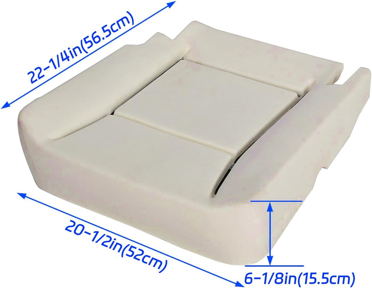 AutoCore Parts Bottom Seat Cushion Left Driver Side Compatible with 2006-2010 Dodge Ram 1500 2500 3500 4500 5500 Pickup | Direct Replacement | Lower Cushion Pad | 5180021AA