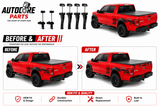 AutoCore Parts 4PCS Universal Replace Parts Fit for Hard | Soft Folding Tonneau Cover Rear Clamps
