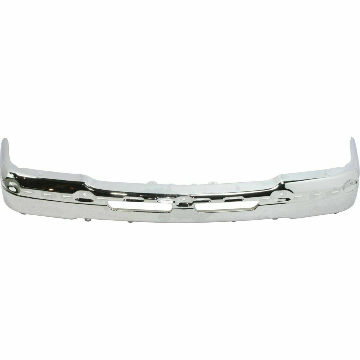 AutoCore Parts Front Front Bumper Chrome + Upper Cover + Lower Valance + Extension Textured Compatible With 2003-2006 Chevrolet Silverado 1500 | Direct Replacement | GM1051110 GM1002416 GM1092200