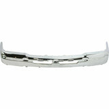 AutoCore Parts Front Front Bumper Chrome + Upper Cover + Lower Valance + Extension Textured Compatible With 2003-2006 Chevrolet Silverado 1500 | Direct Replacement | GM1051110 GM1002416 GM1092200